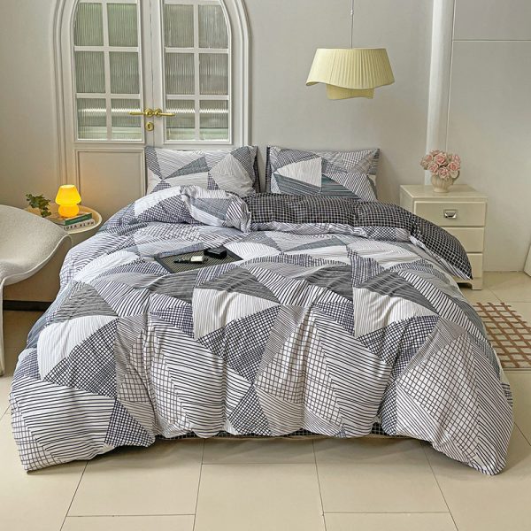 Juego de Sabana Geometrico - Cama Doble - 140