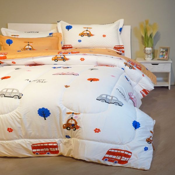 Tendido Acolchado Cars - Cama Doble - 140